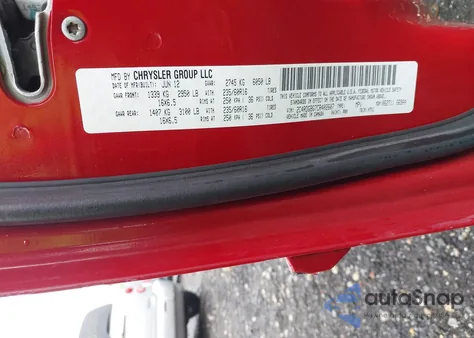 2012 Dodge Grand Caravan Se/Avp from USA, damaged, VIN 2C4RDGBG7CR402607